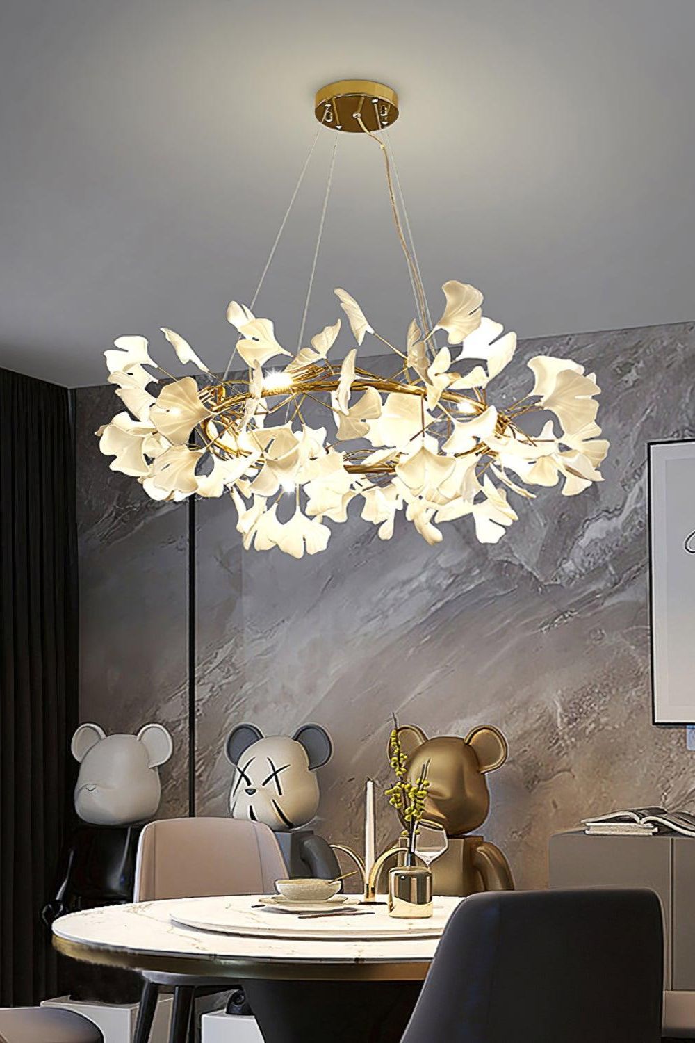Gingko Chandelier O - morylighting