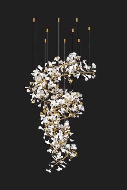 Gingko Chandelier Q - morylighting