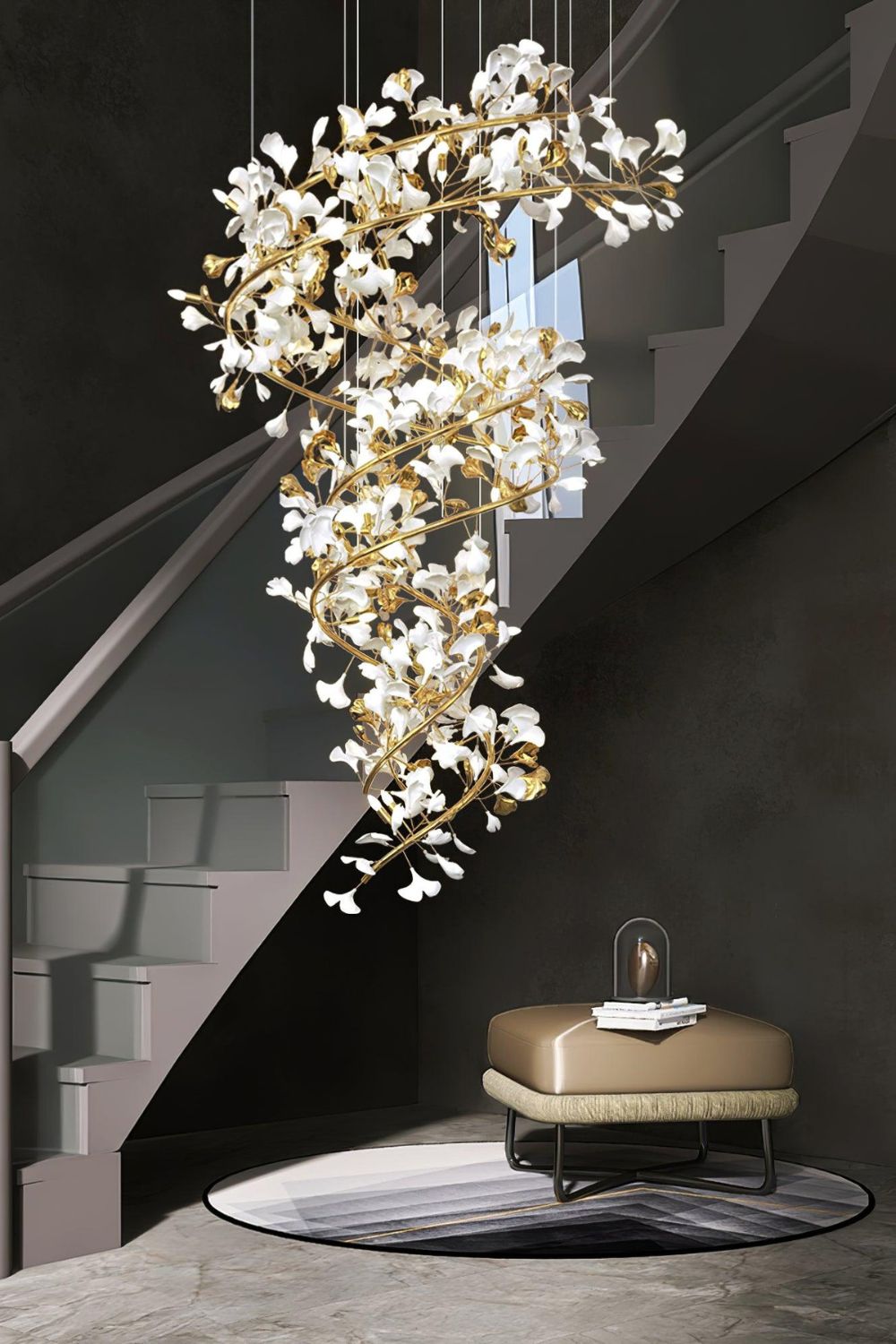Gingko Chandelier Q - morylighting