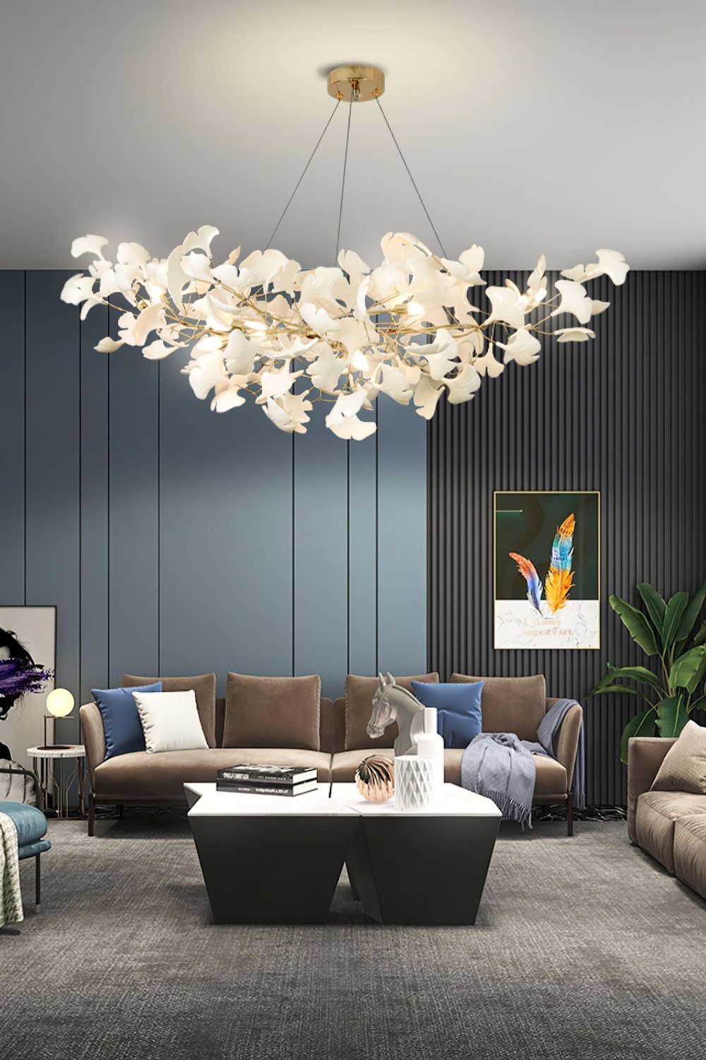 Gingko Chandelier S - morylighting