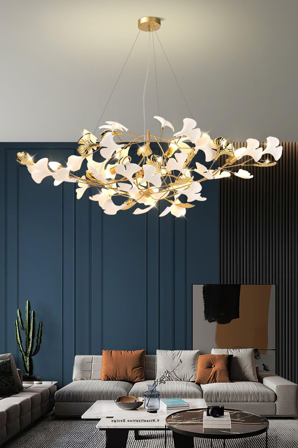 Gingko Chandelier S - morylighting