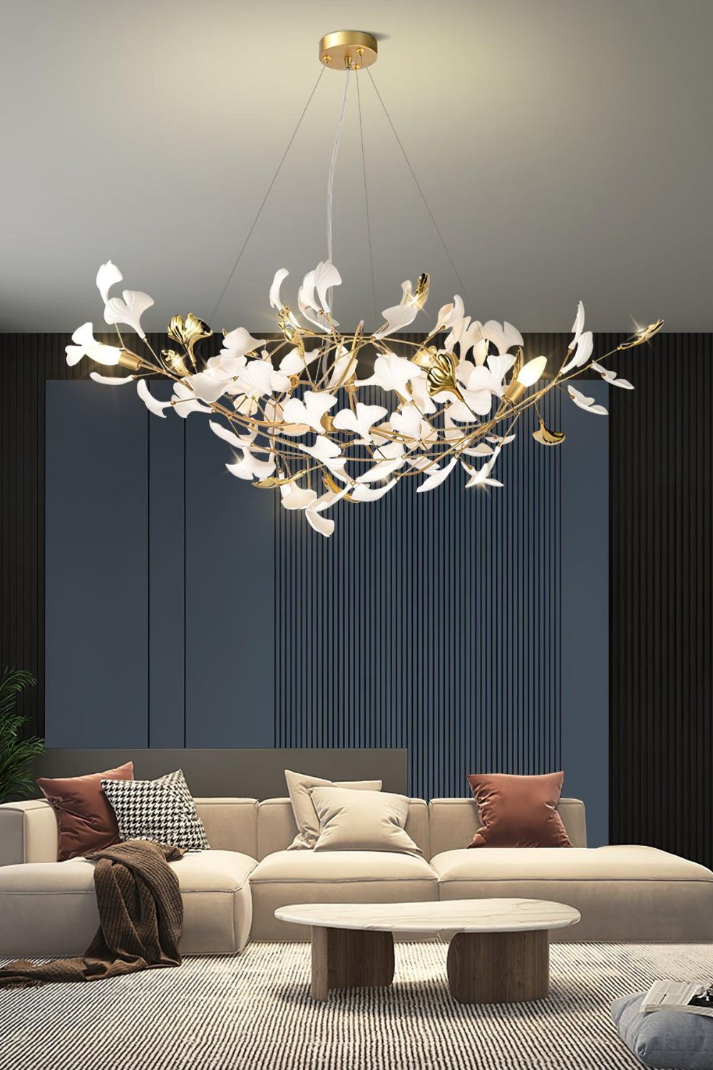 Gingko Chandelier S - morylighting