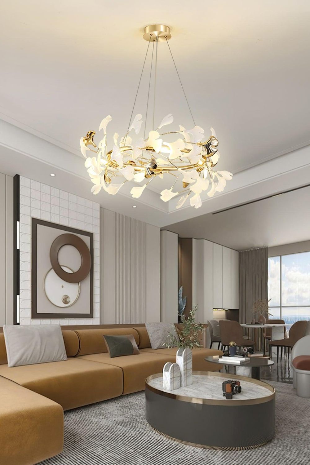 Gingko Chandelier U - morylighting