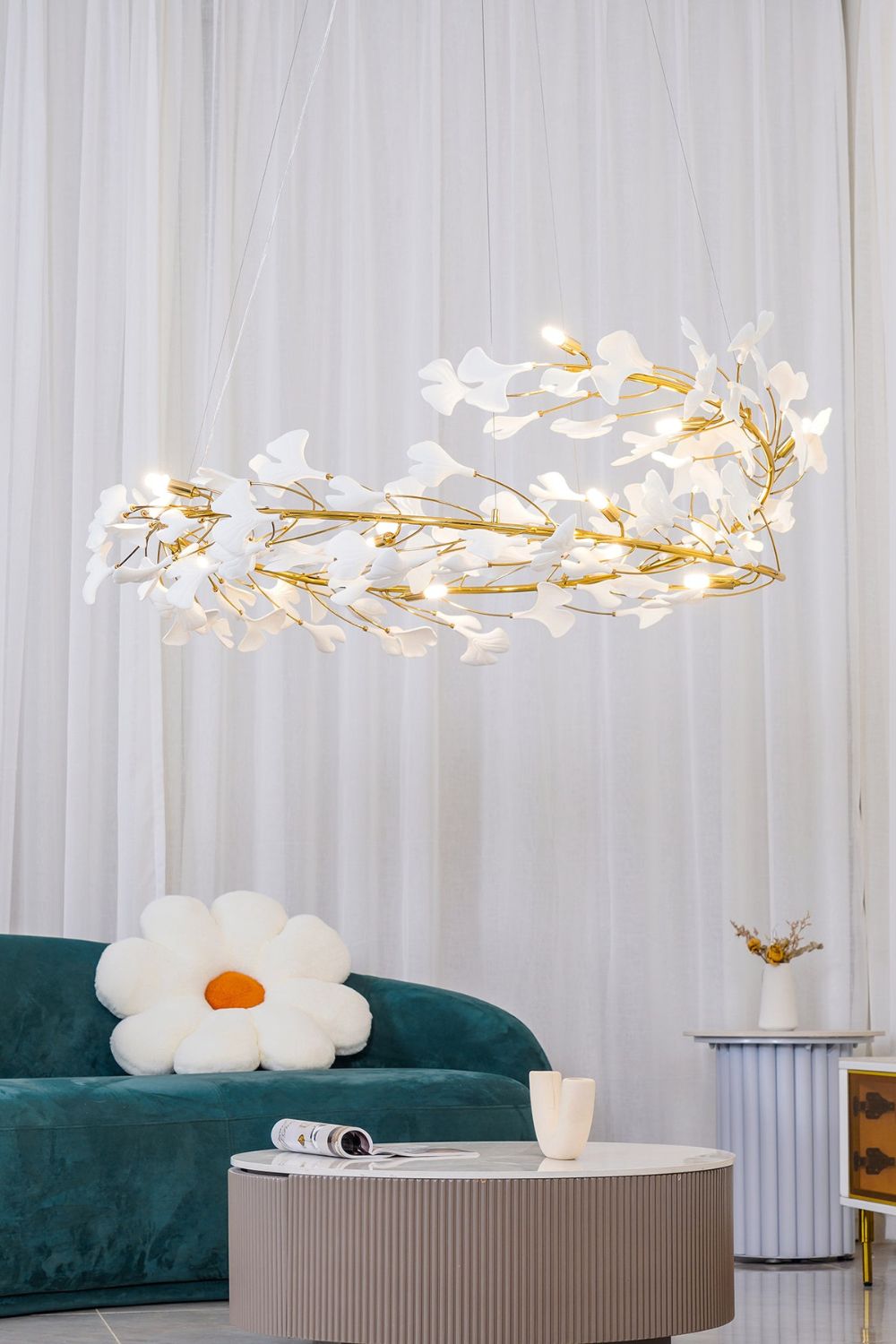 Gingko Chandelier U - morylighting