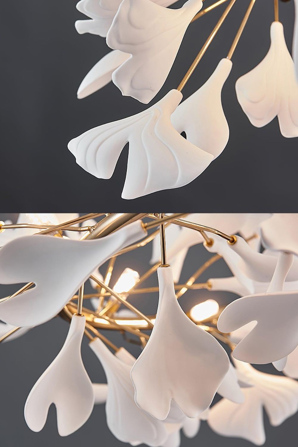 Gingko Chandelier U - morylighting