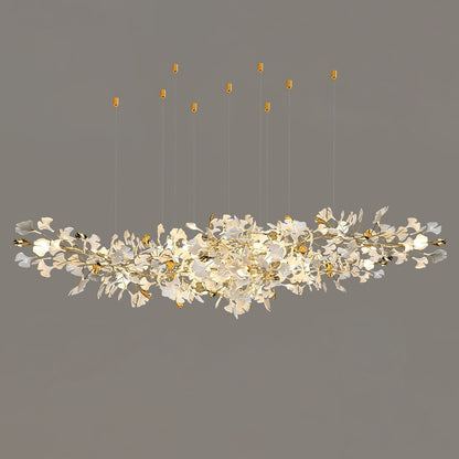 Gingko Ceramic Branch Chandelier Z