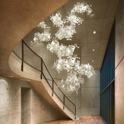 Gingko Ceramics Combination Branch Chandelier
