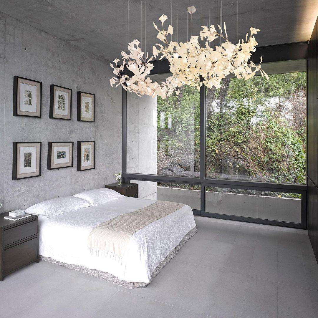 Ceramic Gingko Chandelier B - Morylighting