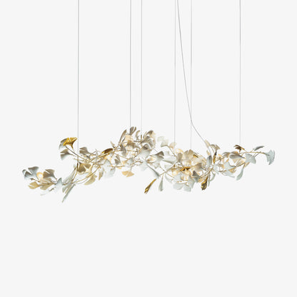 Gingko Ceramic Branch Chandelier E