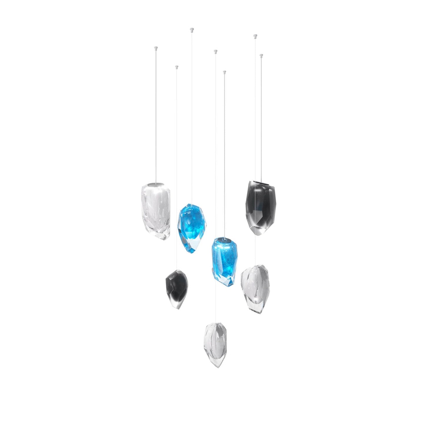 Galaxy Glacier Crystal Chandelier