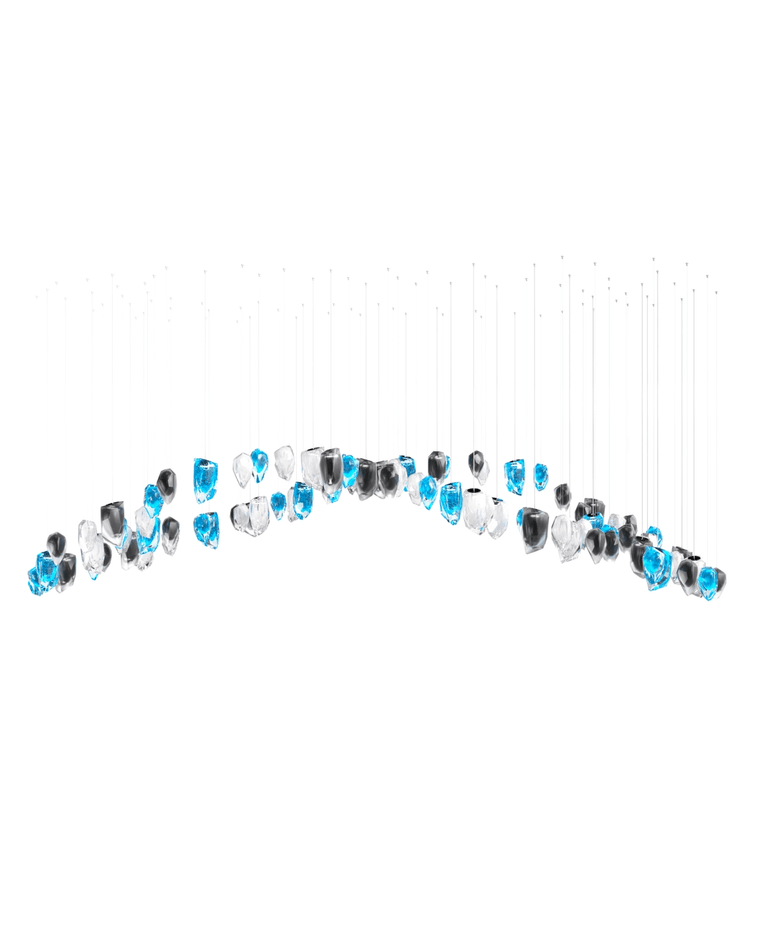 Galaxy Glacier Crystal Chandelier