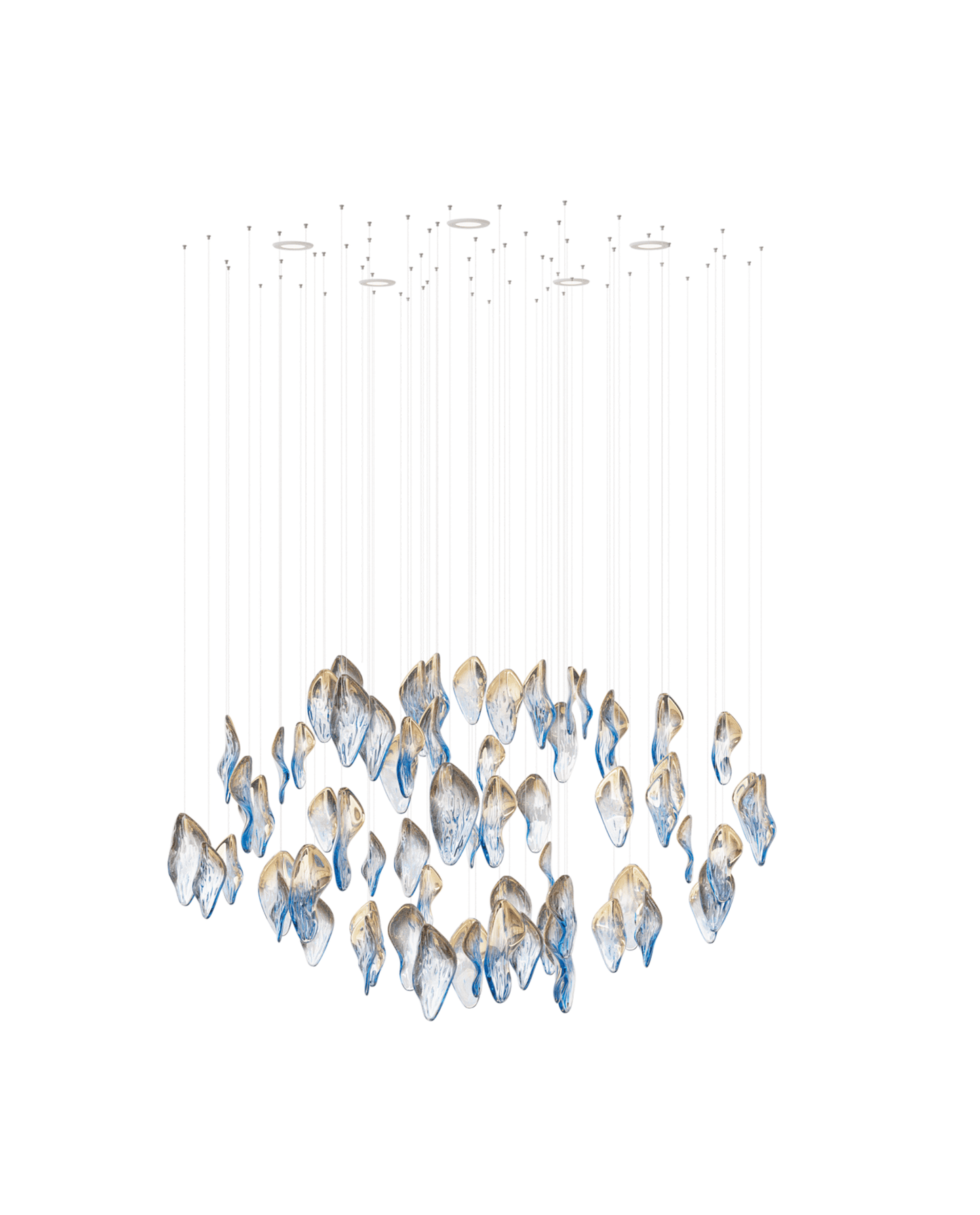 Galaxy Glacier Crystal Chandelier