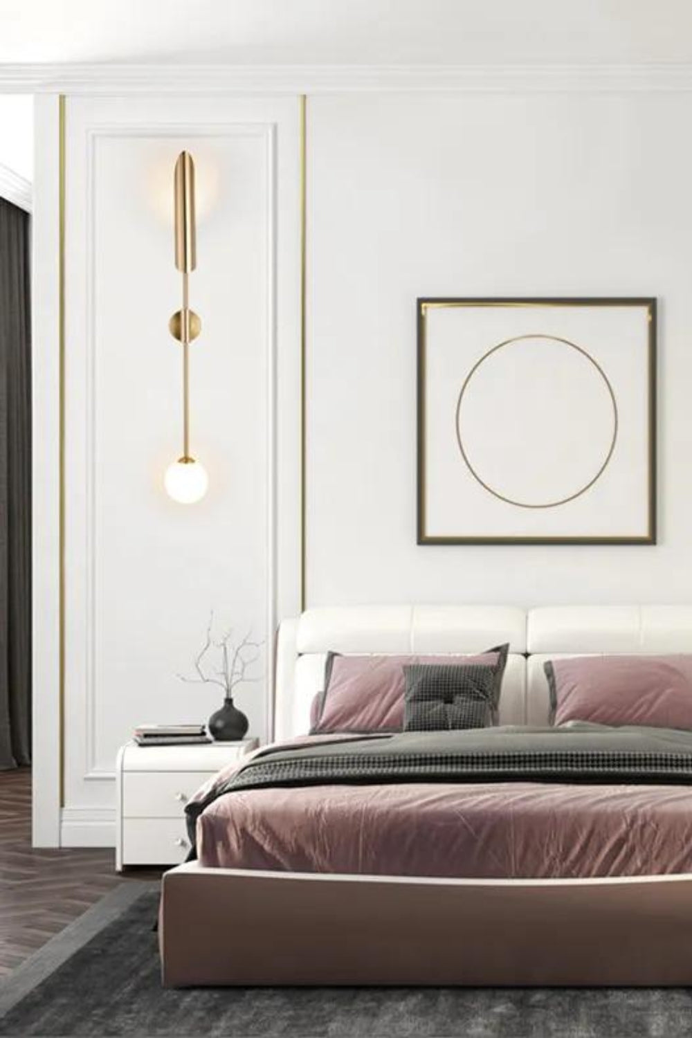 Gold Ion Modern Wall Lamp - view 8 | morylighting