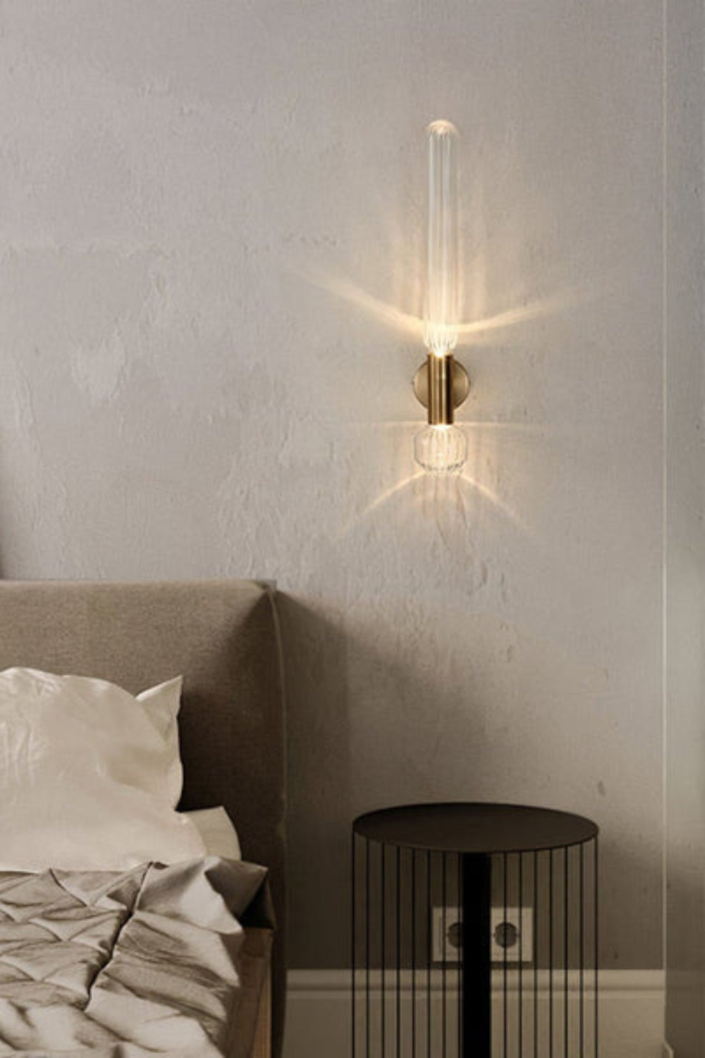 Glaive Glass Wall Lamp - view 2 | morylighting
