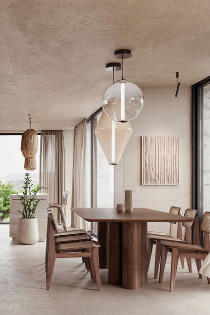 Glass Buoy Pendant Light - view 4 | morylighting