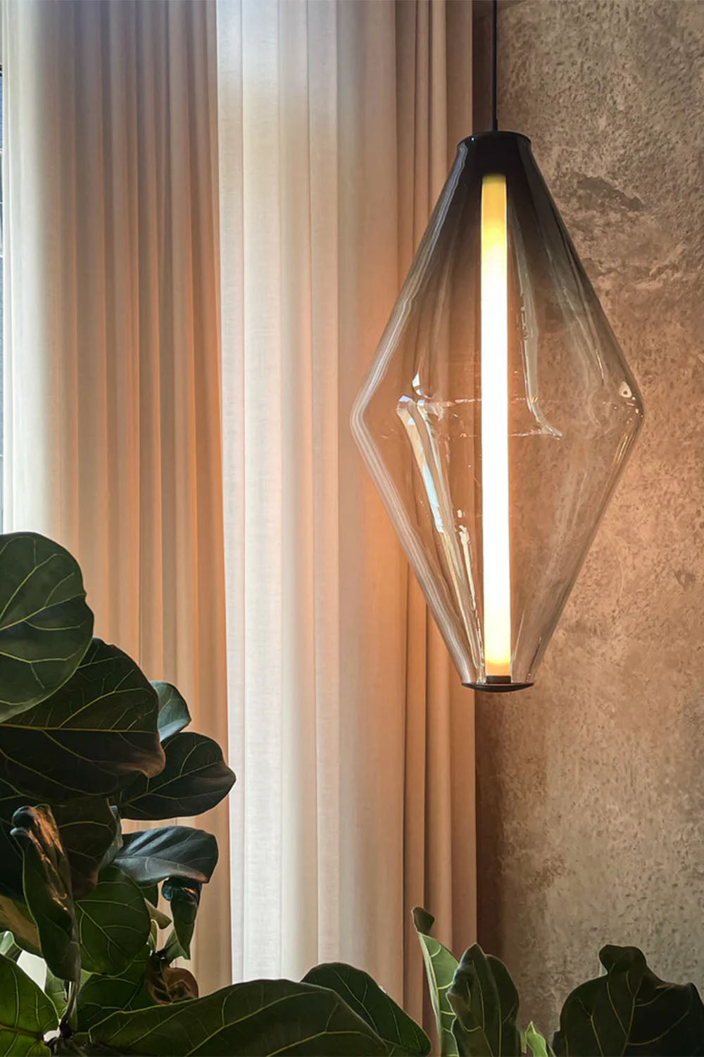 Glass Buoy Pendant Light - view 2 | morylighting