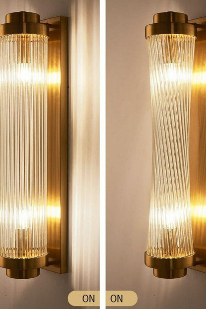 Glass Column Wall Sconce - view 13 | morylighting