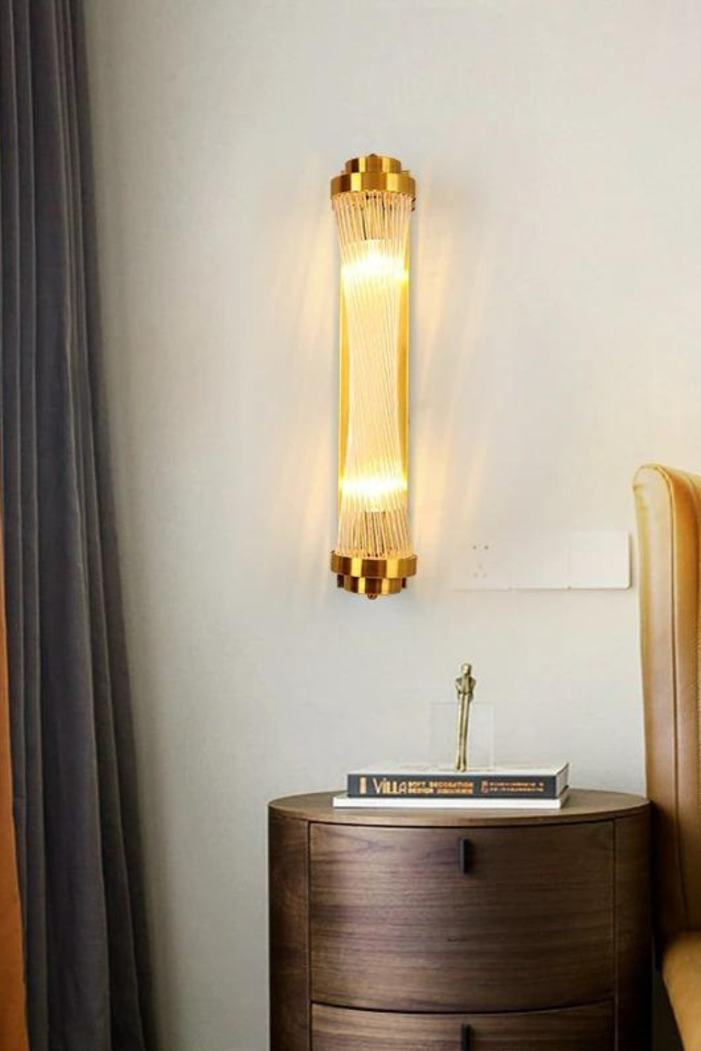 Glass Column Wall Sconce - view 5 | morylighting