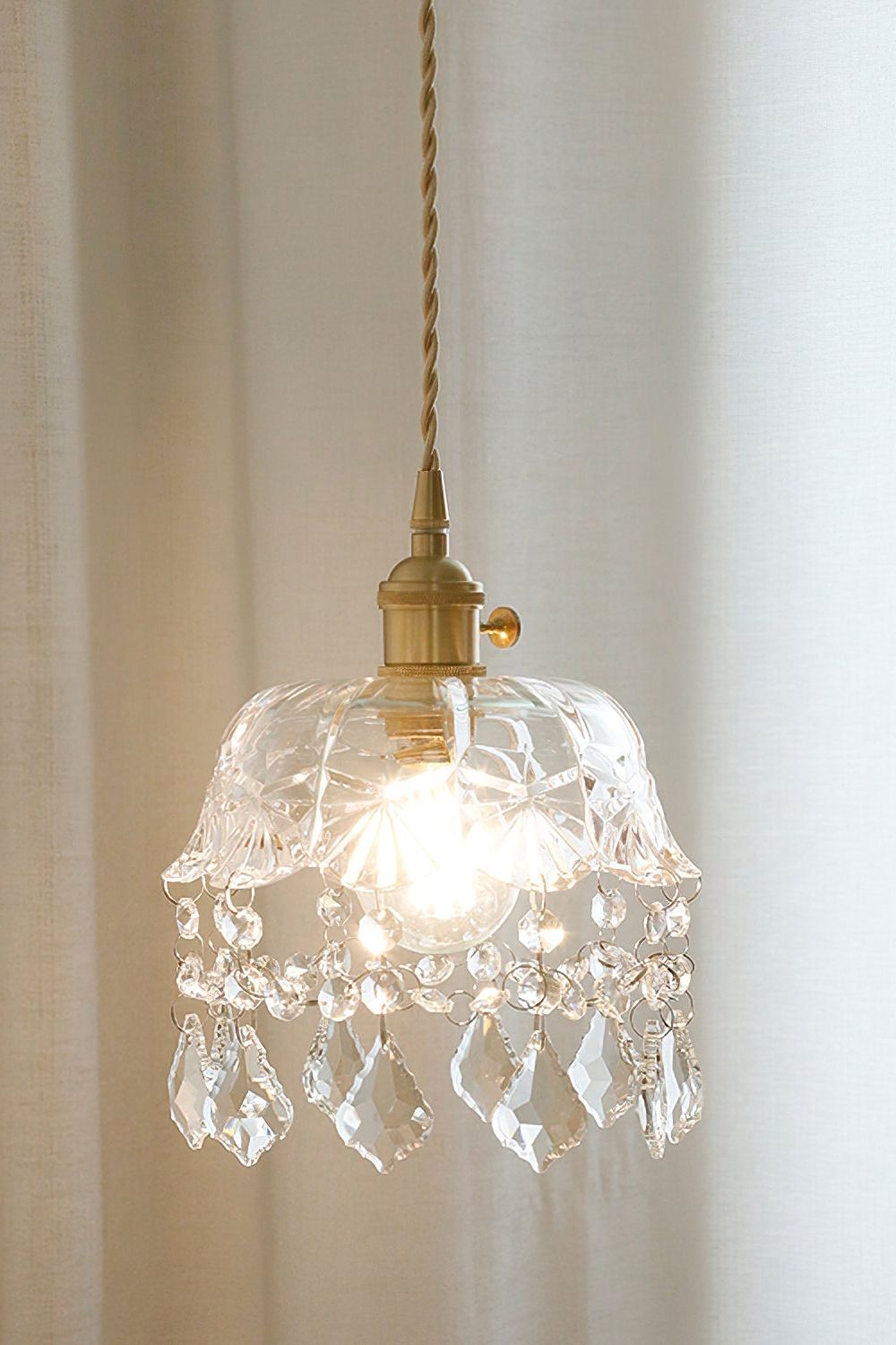 Glass Jewel Pendant Light - morylighting