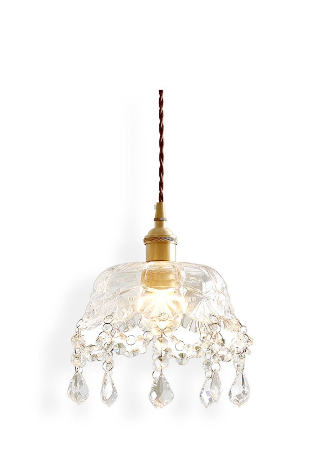 Glass Jewel Pendant Light - morylighting