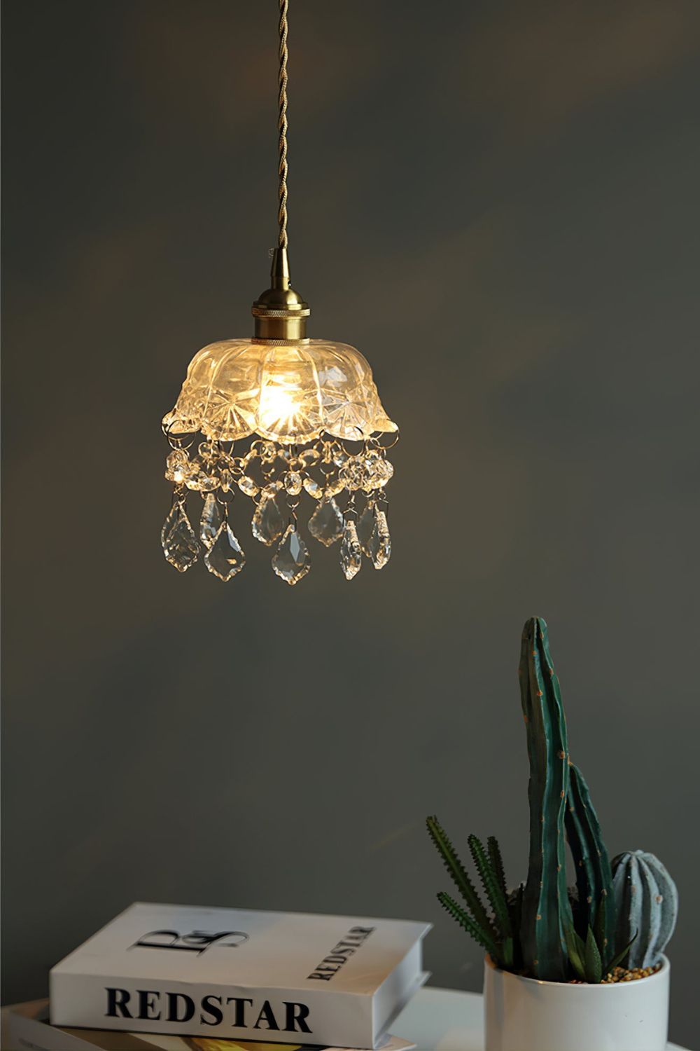 Glass Jewel Pendant Light - morylighting