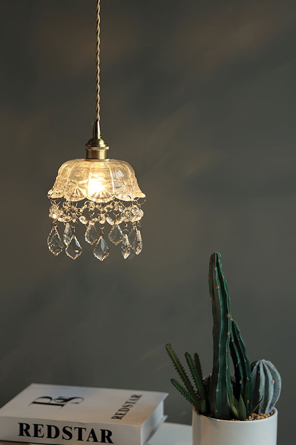Glass Jewel Pendant Light - morylighting