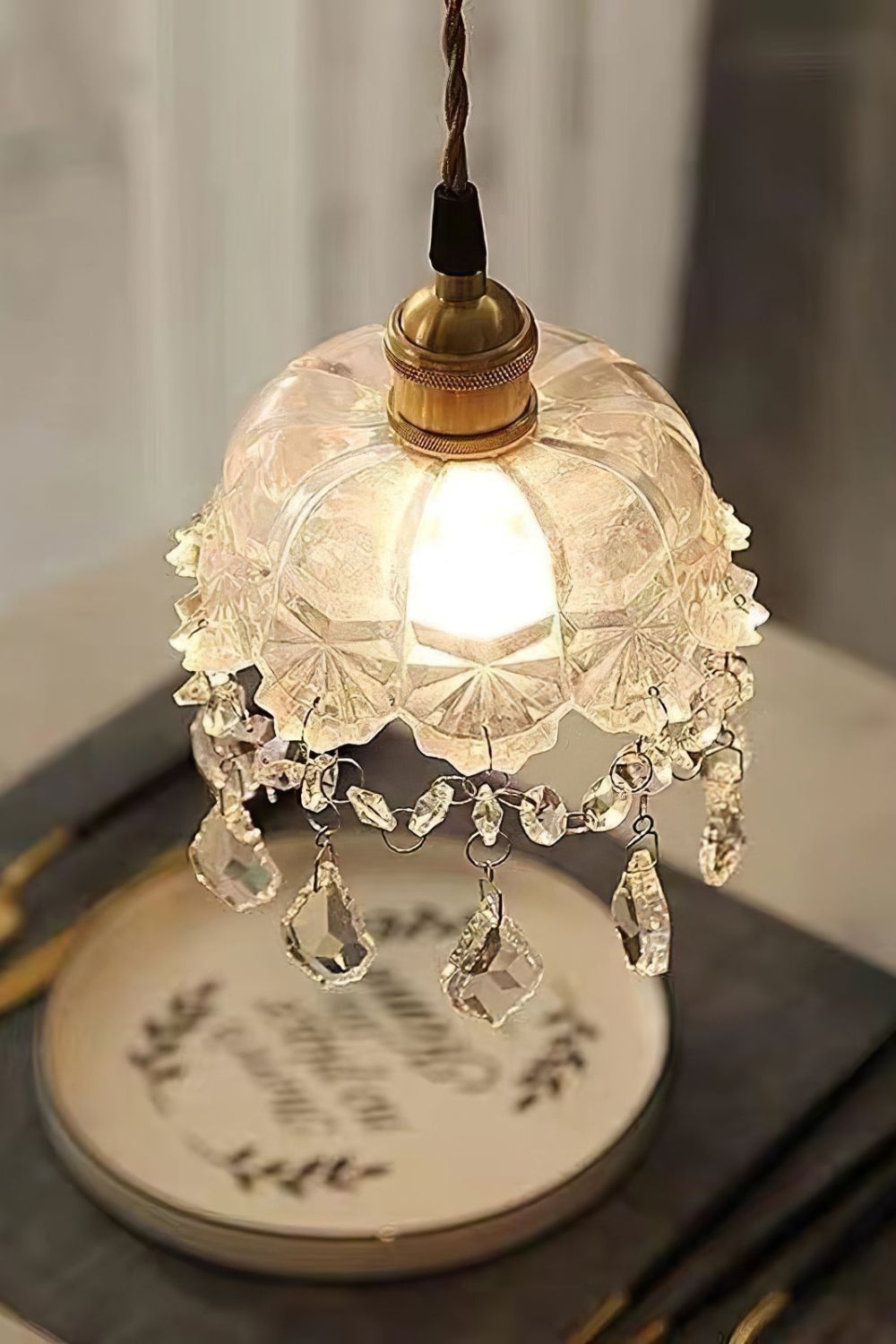 Glass Jewel Pendant Light - morylighting