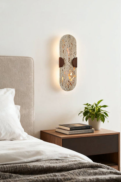 GlowPore Travertine Wall Lamp - view 9 | morylighting