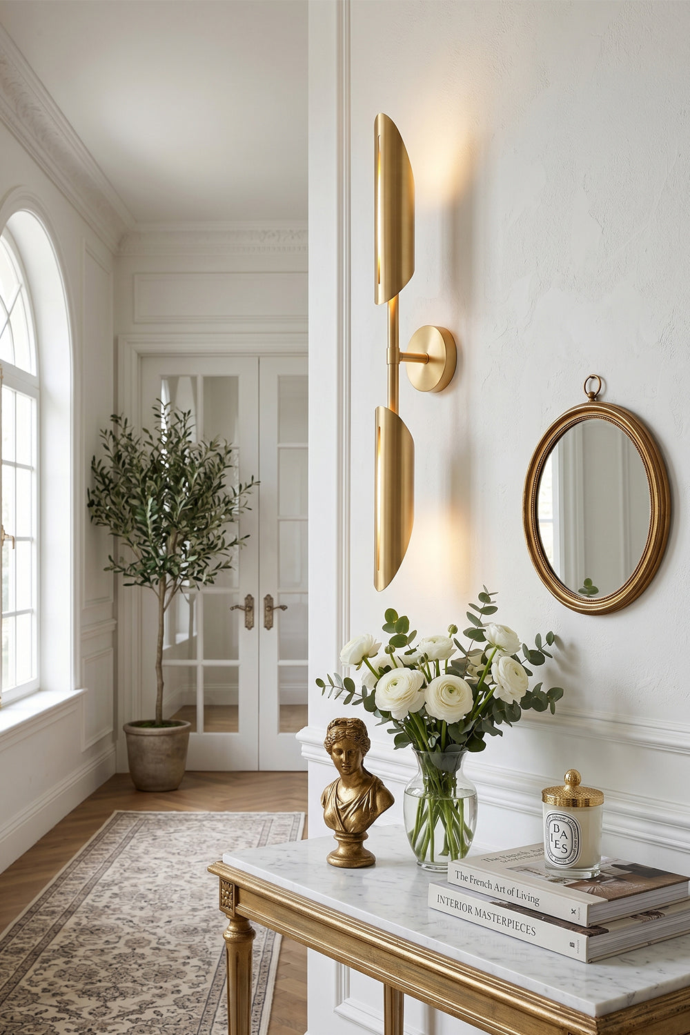 Gold Ion Modern Wall Lamp - view 3 | morylighting