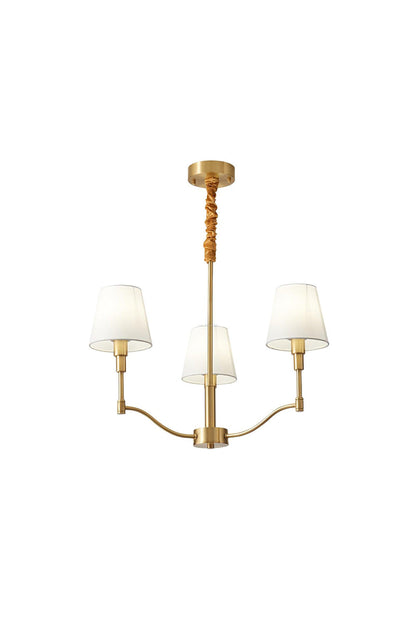 Golden Luxe Mid-Century Chandelier - view 10 | morylighting