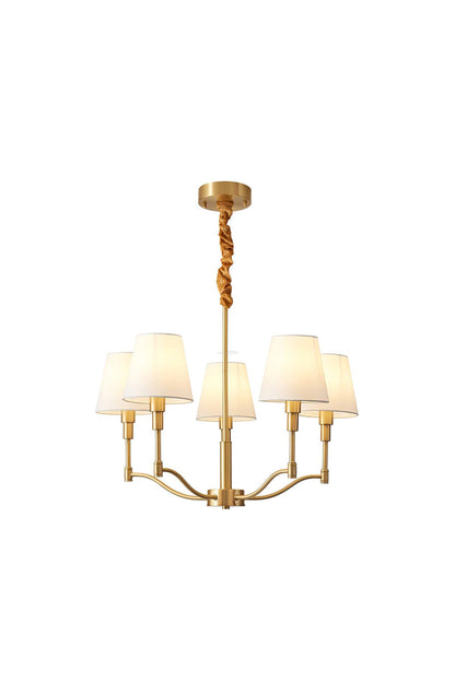 Golden Luxe Mid-Century Chandelier - view 11 | morylighting
