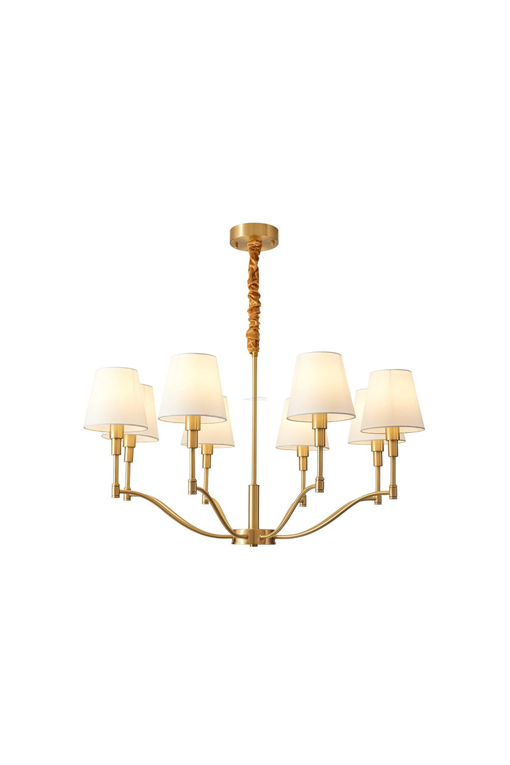 Golden Luxe Mid-Century Chandelier | morylighting