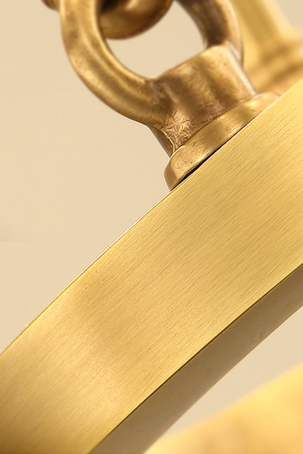 Golden Ring Candle-Arm Chandelier - view 15 | morylighting