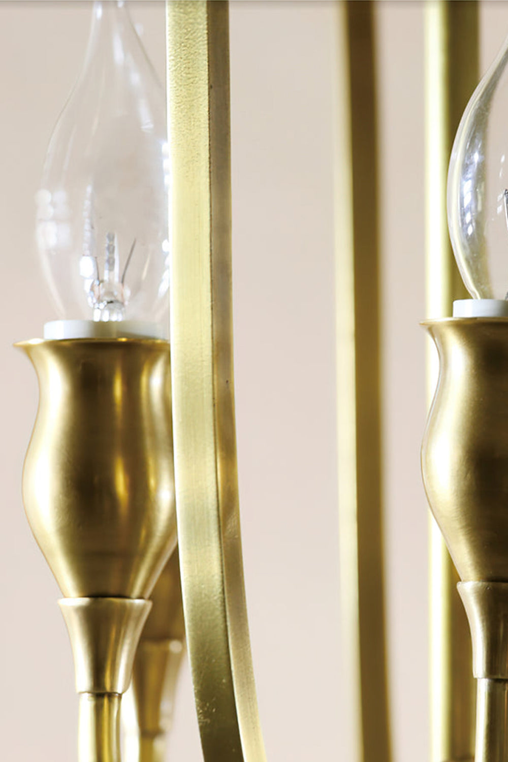 Golden Scroll-Lantern Chandelier - view 13 | morylighting