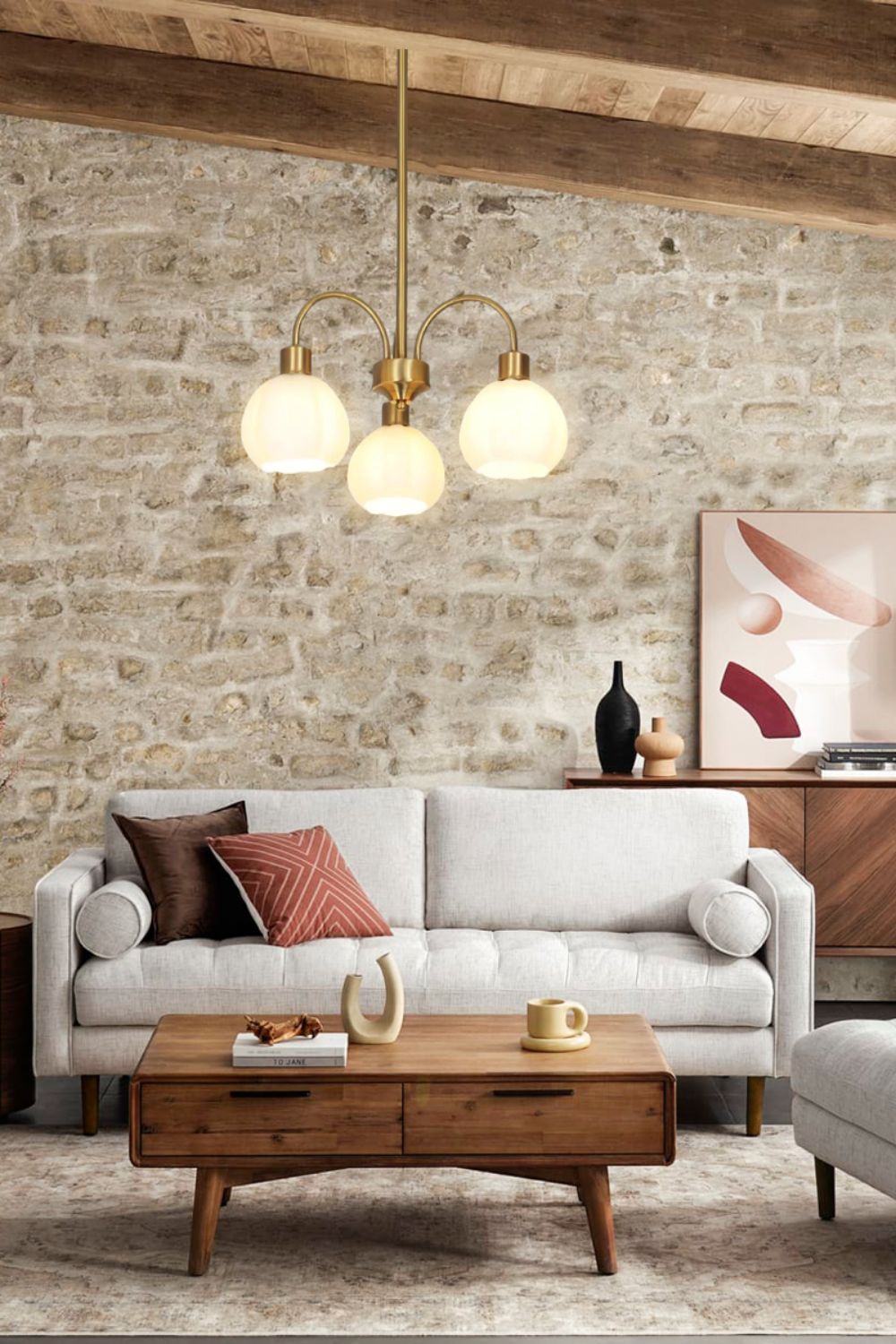 Golden Tulip Pendant Chandelier - view 7 | morylighting