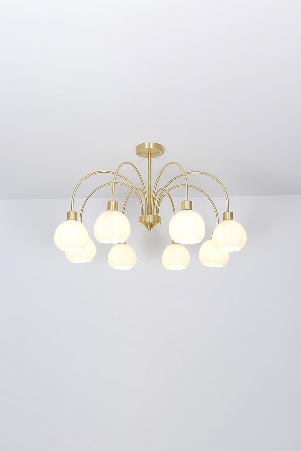 Golden Tulip Pendant Chandelier - view 8 | morylighting