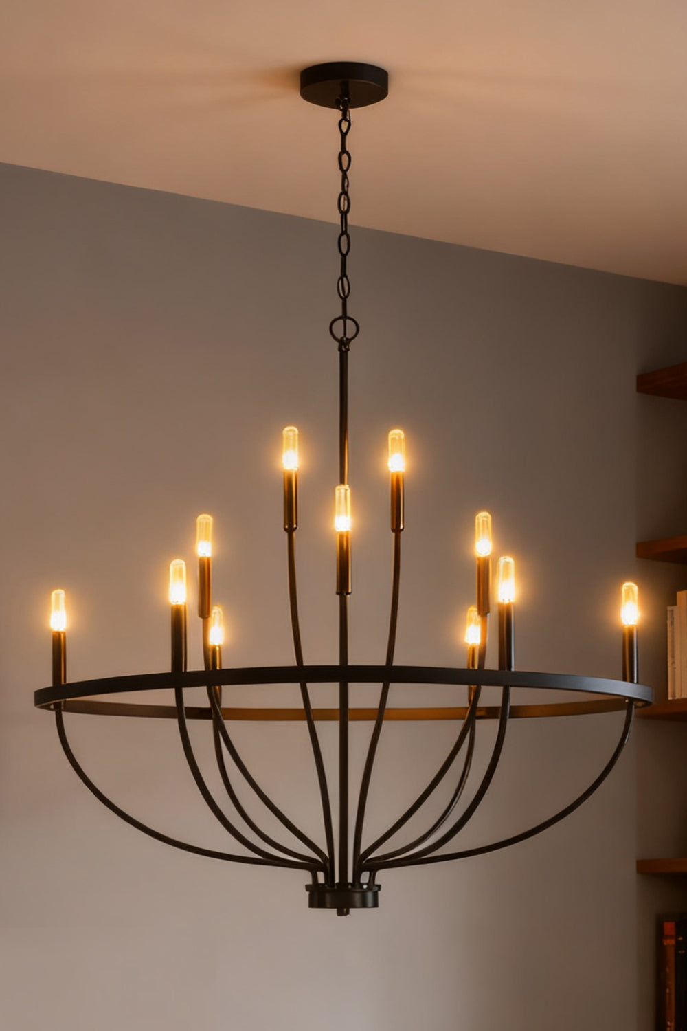 Greyson Bowl Chandelier - view 10 | morylighting