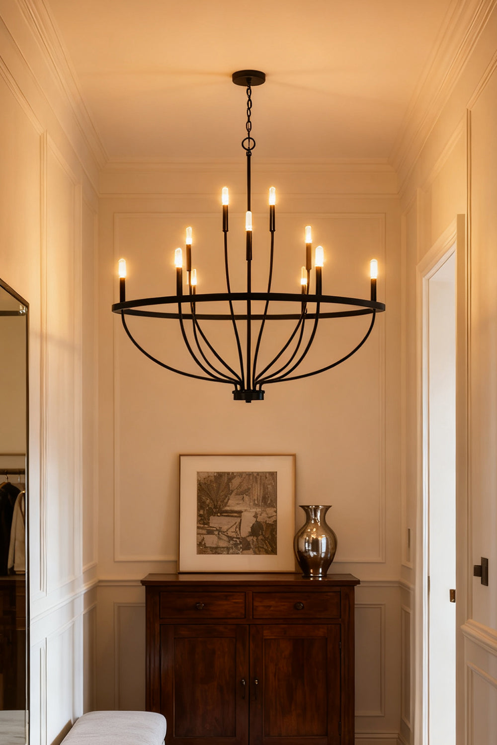 Greyson Bowl Chandelier - view 6 | morylighting