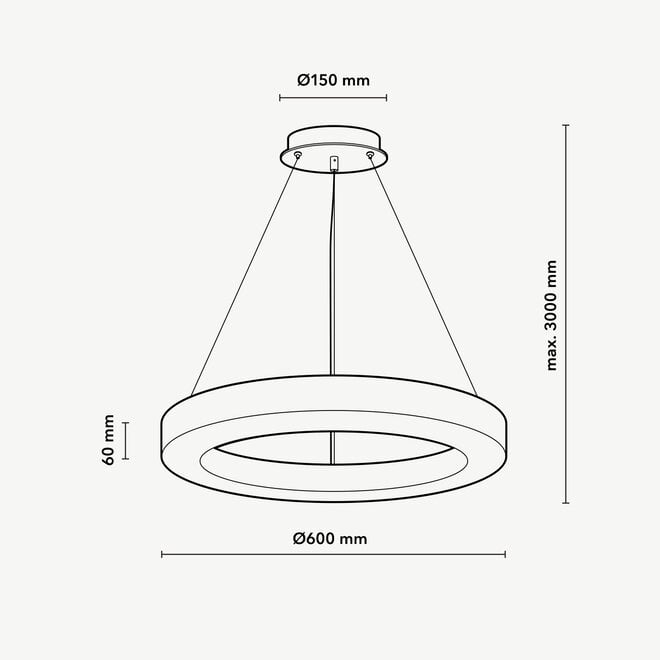 Halo Alabaster Natural Stone Chandelier