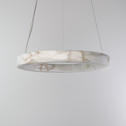 Halo Alabaster Natural Stone Chandelier