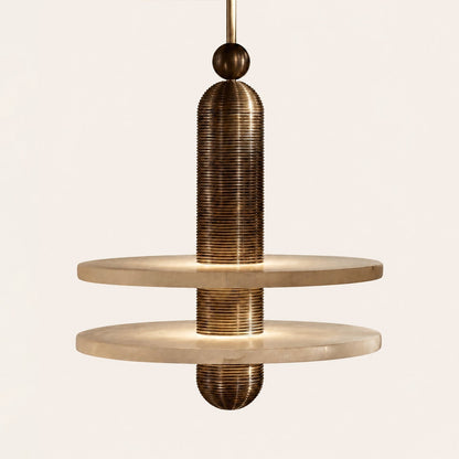 Median Alabaster Mono Pendant