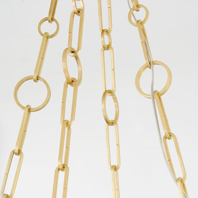 Pure Ray Alabaster Chandelier