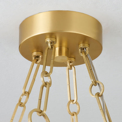 Pure Ray Alabaster Chandelier