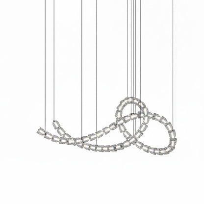 Gabriel Chrome Crystal Chandelier