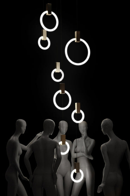 Halo Suspended lights - morylighting