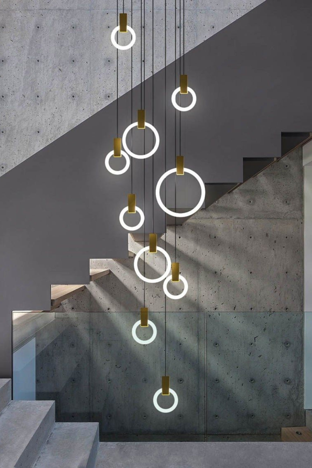 Halo Suspended lights - morylighting