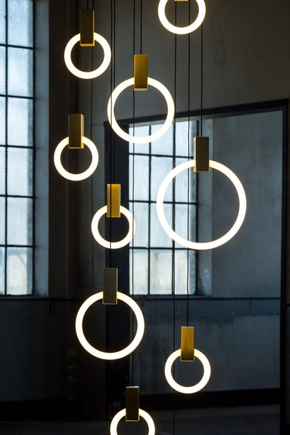 Halo Suspended lights - morylighting