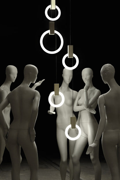 Halo Suspended lights - morylighting