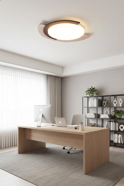 Halo Travertine Ceiling Light - view 10 | morylighting