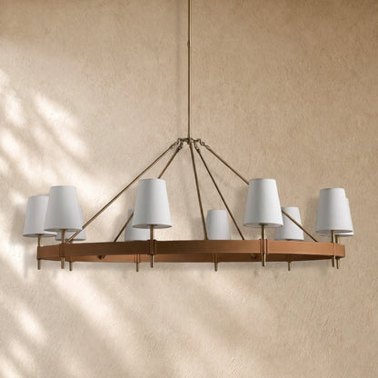 Hastin Round Chandelier 6/8/1O-Light